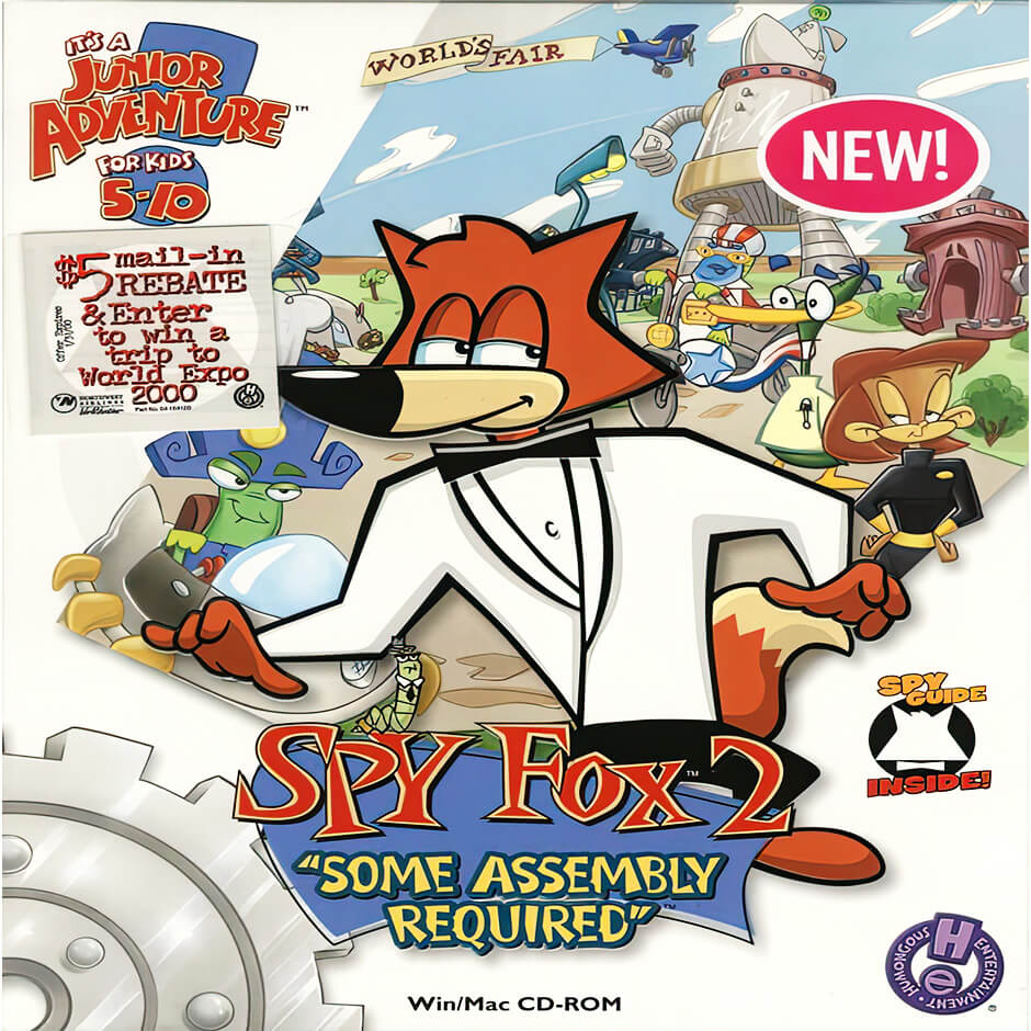 Лицензионный диск Spy Fox: in Some Assembly Required для Windows